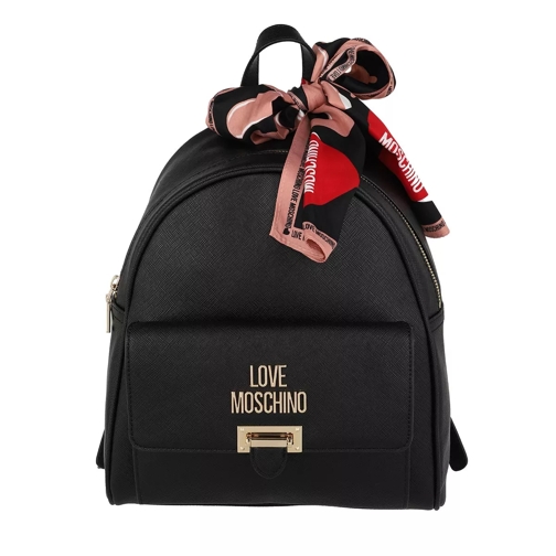 Love Moschino Saffiano Handle Bag Nero Backpack