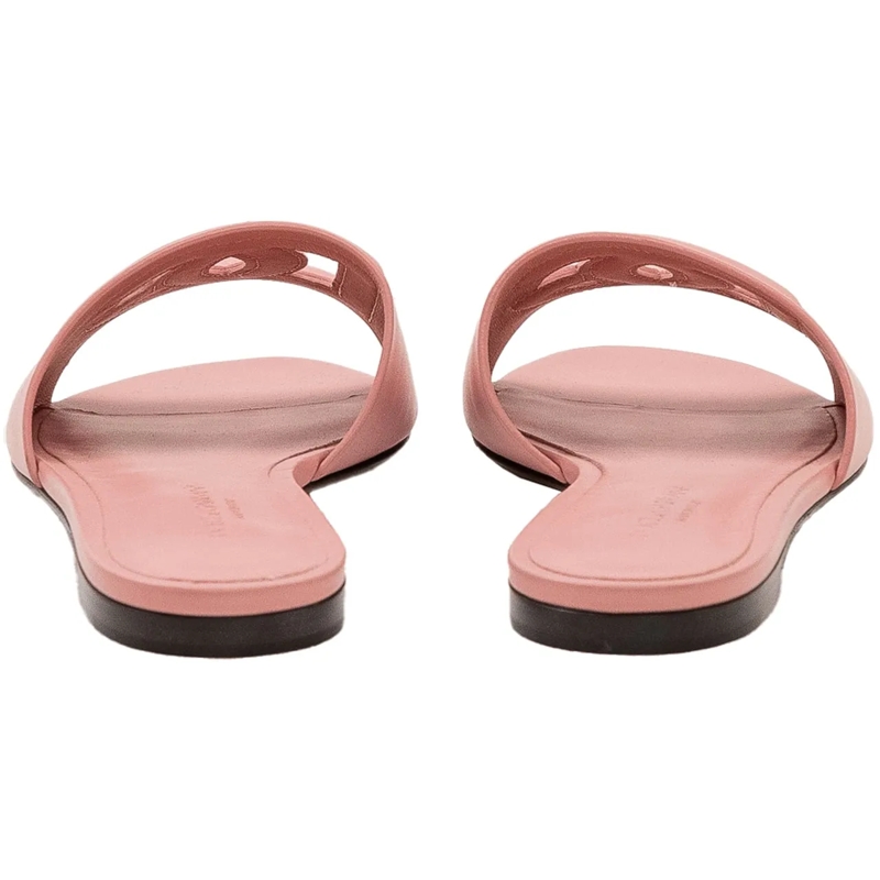 Dolce&Gabbana Slides Ciabatta Flat con Fascia Ampia rose(Image 3)
