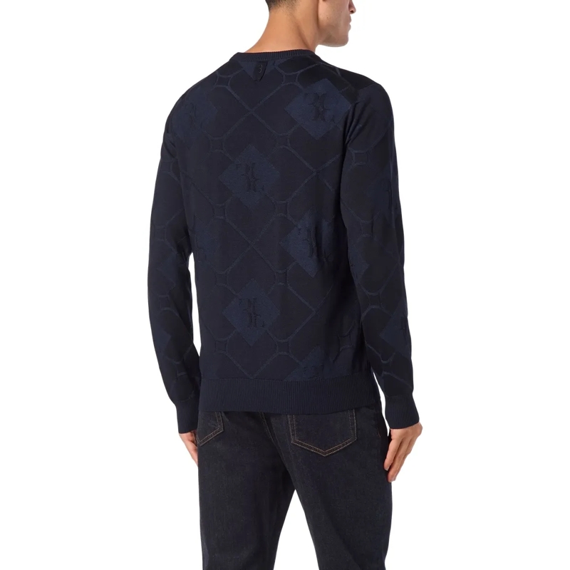 BILLIONAIRE  Rundhalspullover dunkel-blau(Image 2)