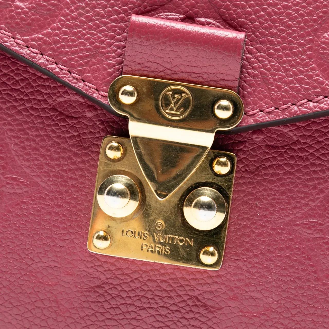 Thumbnail - Louis Vuitton Hobo Bags - Monogram Empreinte Pochette Metis - Gr. unisize - in Gold - für Damen