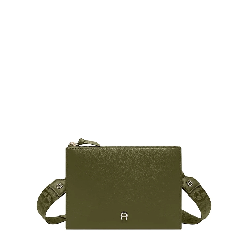 AIGNER Fourre-tout Umhängetasche Zita Grün