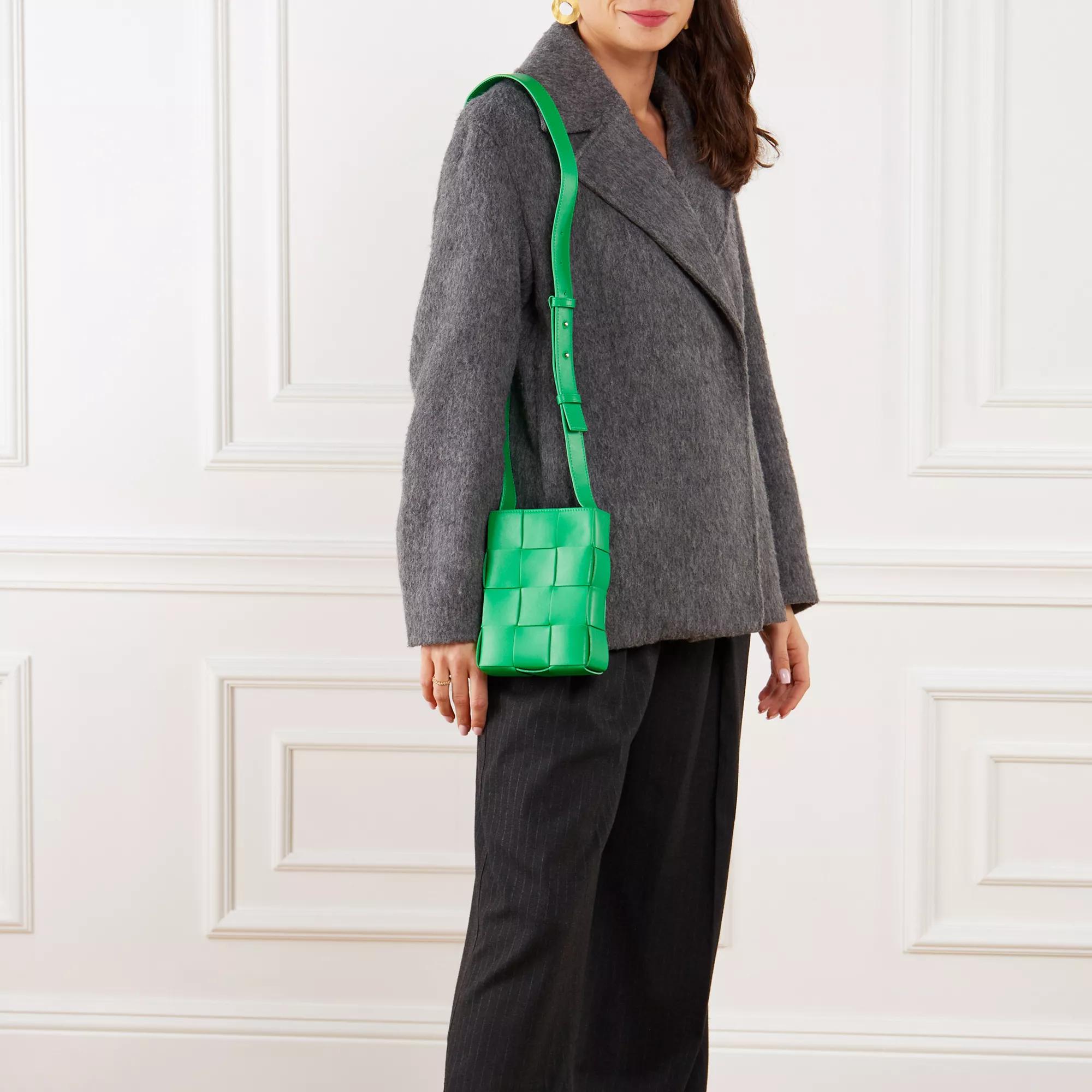 Mini Cassette Crossbody Bag Green Crossbody Bag