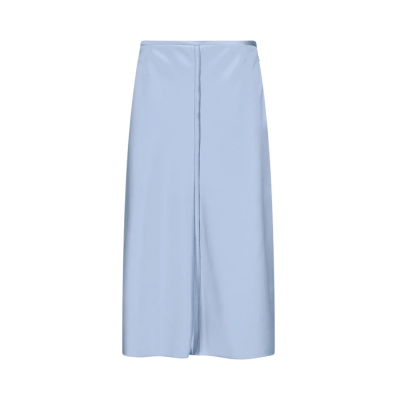 AMI Paris Midirok Midi Skirt – Pink Blue
