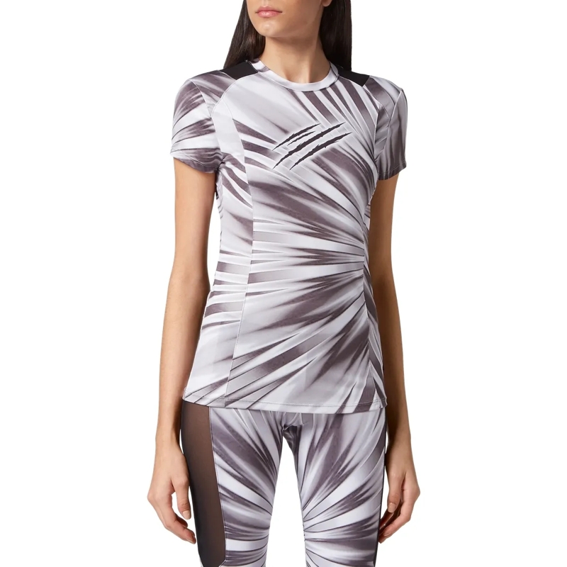 Plein Sport T-Shirt T-Shirt Scratch weiss(Image 3)