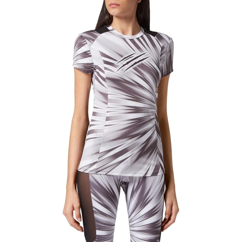 Plein Sport T-Shirt T-Shirt Scratch weiss(Image 3)