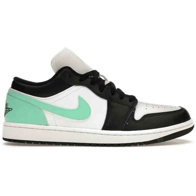 Nike Low-Top-Sneaker Jordan 1 Low Green Glow weiß
