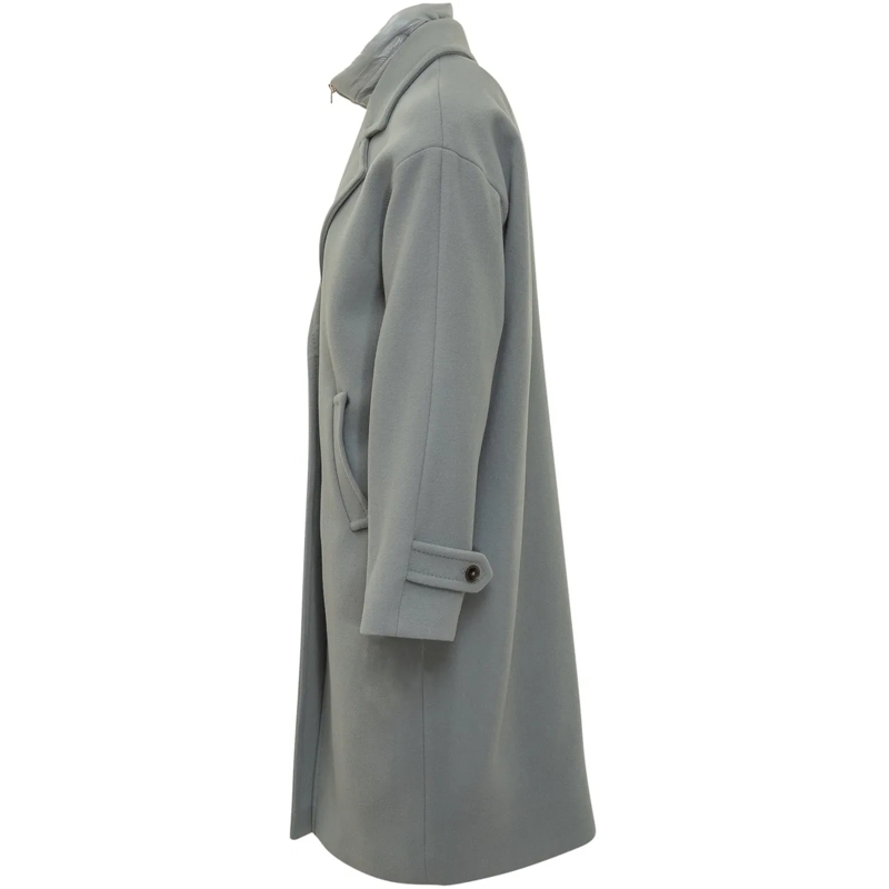 Herno Trenchcoat Herno Cappotto Grigio con Gilet Imbottito Interno grau(Image 3)