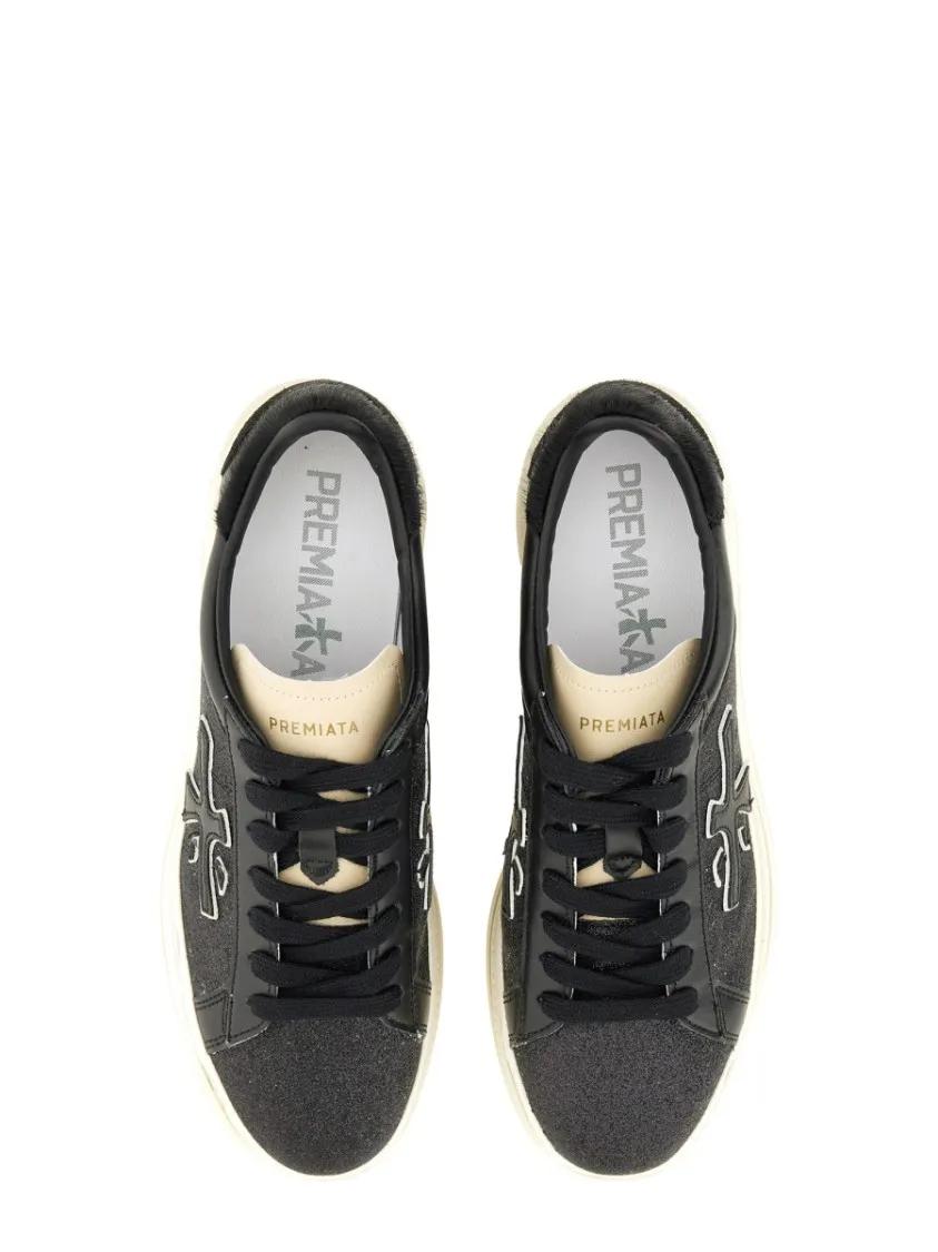 Thumbnail - Premiata Low-Top Sneaker - "Claudia 7755" Sneaker - Gr. 36 (EU) - in Schwarz - für Damen