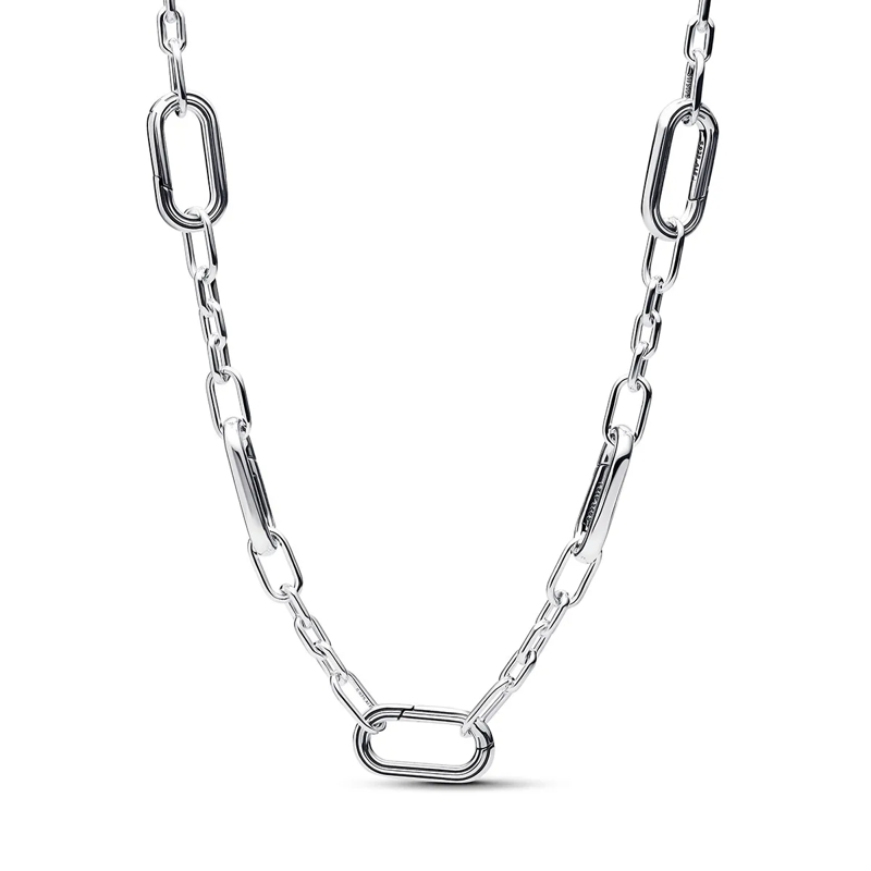 Pandora Medium Necklace Five Links Chain Necklace Sterling Silber