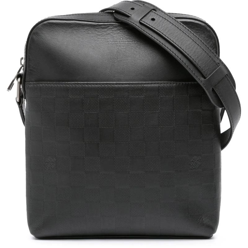 Louis Vuitton Sac à bandoulière Damier Infini District Pochette schwarz
