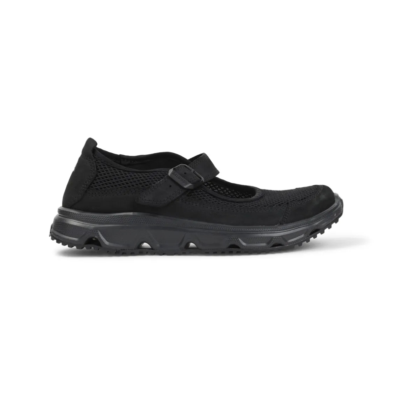 Salomon Sneaker basse Sporty Black Sneakers With Breathable Mesh And Lea Black