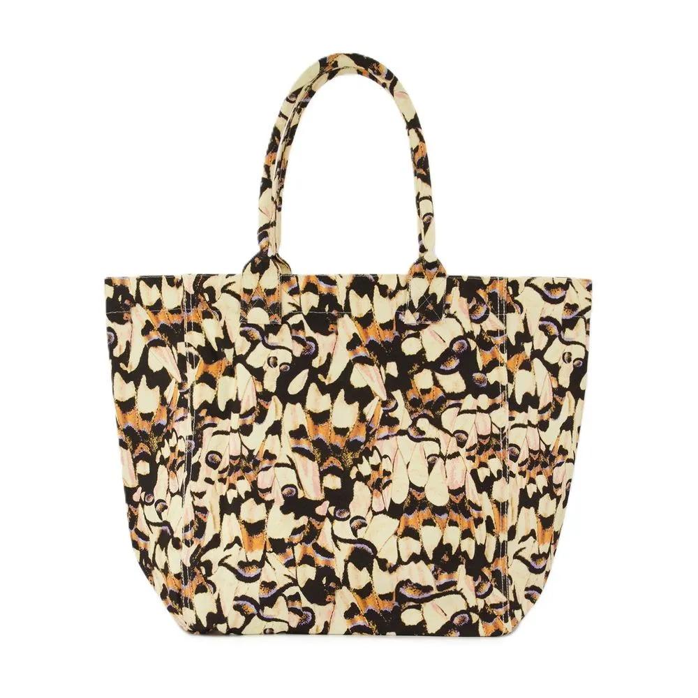 Isabel marant Shoppers & Totes Yenky Shopping Bag Cotton Multi in meerkleurig