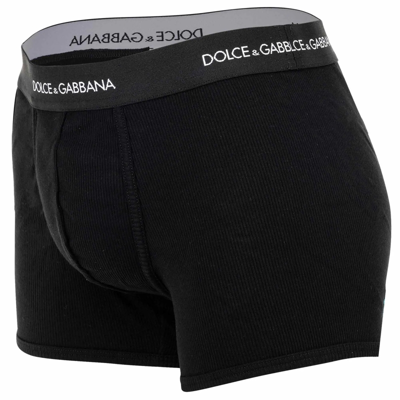 Dolce&Gabbana  Fine-Rib Regular Boxer schwarz(Image 2)