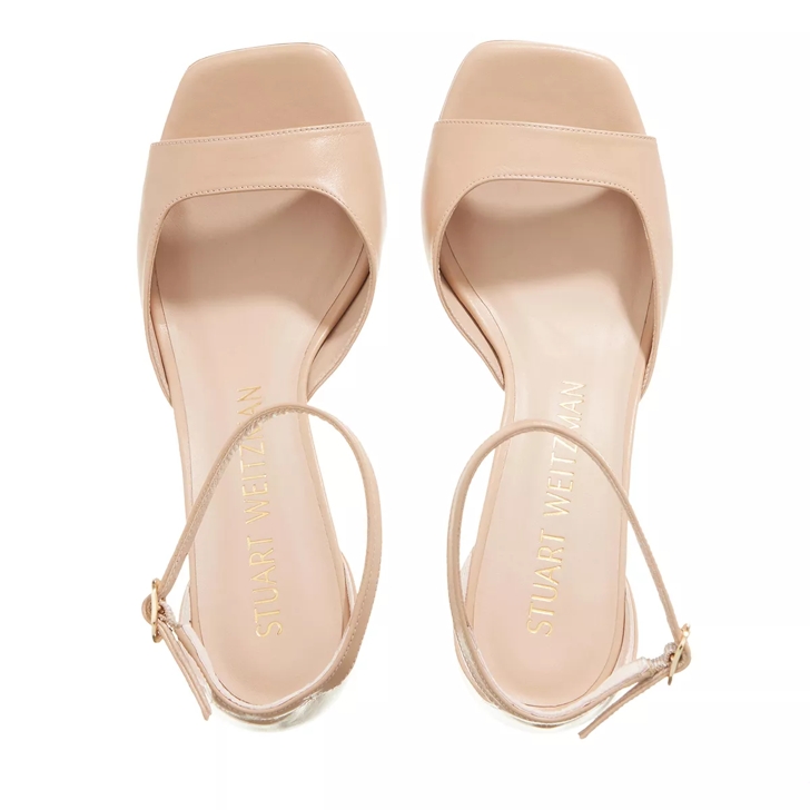 Stuart Weitzman Nudistia 75 Sandal Adobe Strappy Sandal