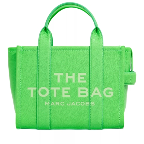 Marc Jacobs The Leather Mini Tote Bag Green Fourre-tout