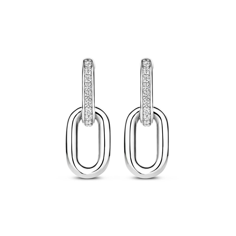 Ti Sento Ohrstecker 925er Sterlingsilber Earrings silber(Image 2)