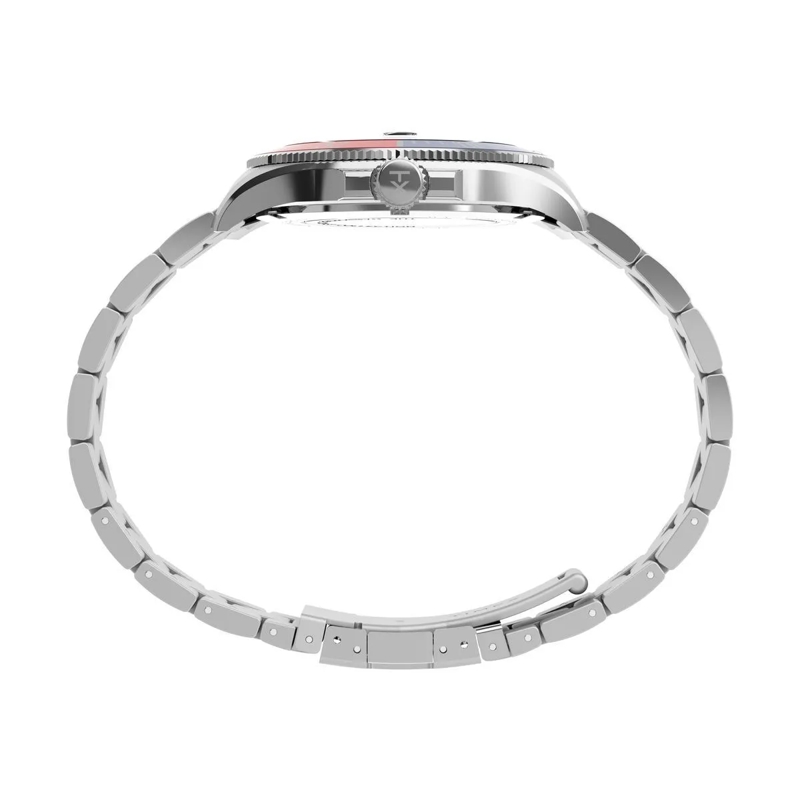 Timex Quarzuhr Quarz-Analoguhr Harborside Coast Automatic silber(Image 2)