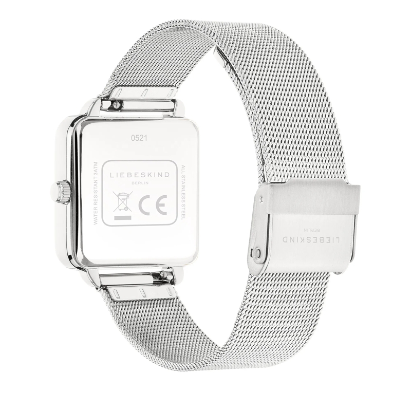 Liebeskind Berlin Quarzuhr Edelstahl Modern Mesh silber(Image 4)