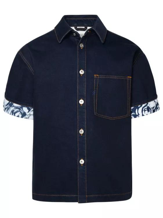 Burberry - S/S Jeans Shirt - Größe S - blue