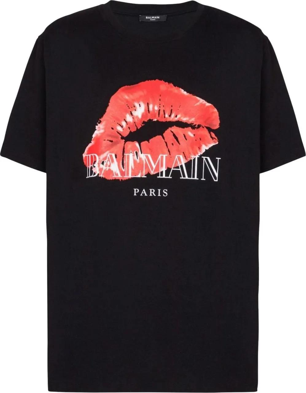 Balmain - T-shirts and Polos Black - Größe S - schwarz