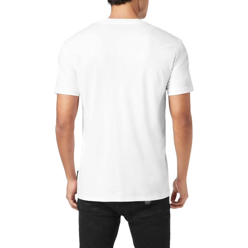 Philipp Plein T-Shirt T-Shirt V-Ausschnitt Ss Skull weiss(Image 2)