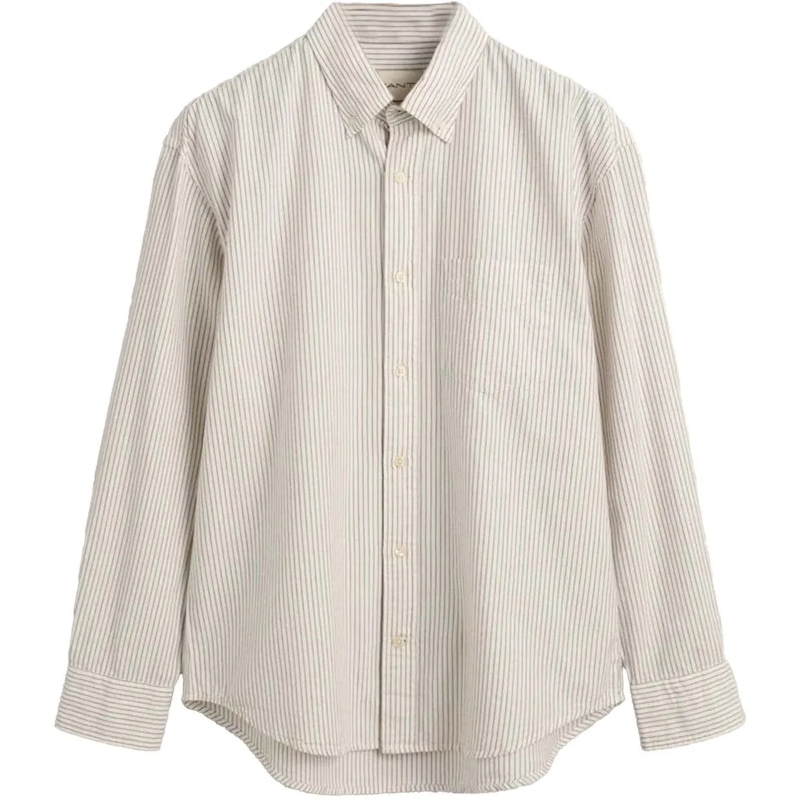 GANT  Gant  Lange Mouw Overhemden Ecru 3230166 113 weiß