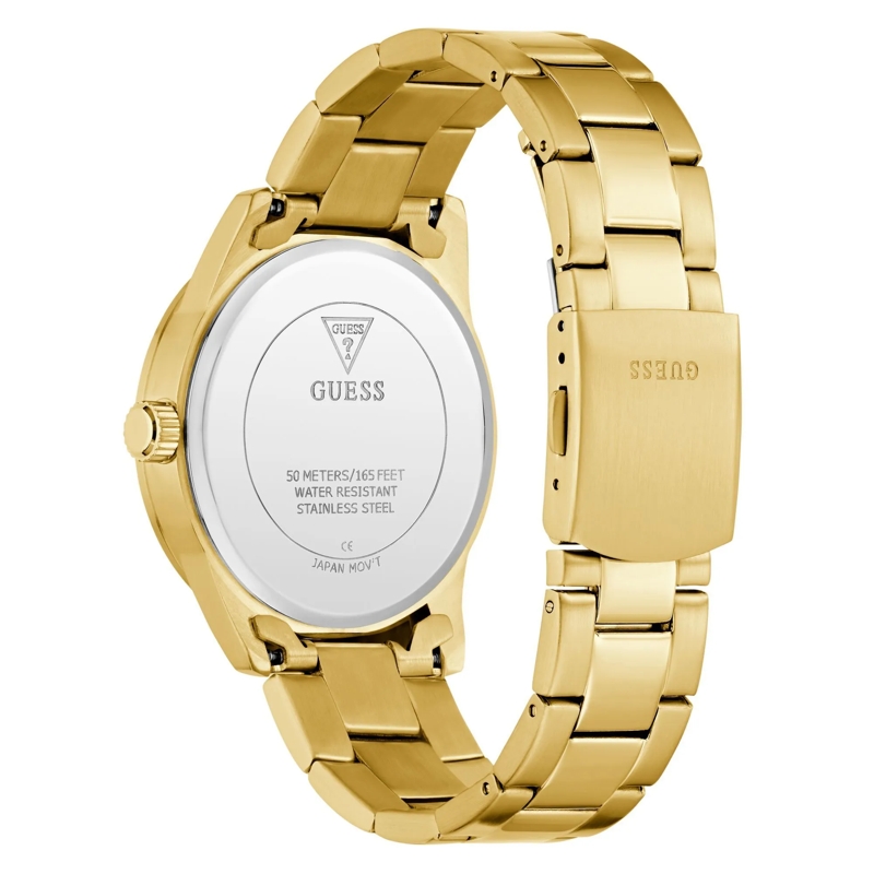 Guess Quarzuhr Quarz-Analoguhr Easton gold(Image 3)