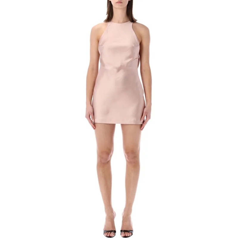 Andamane Minikleid Carmen Satin Mini Dress Pink