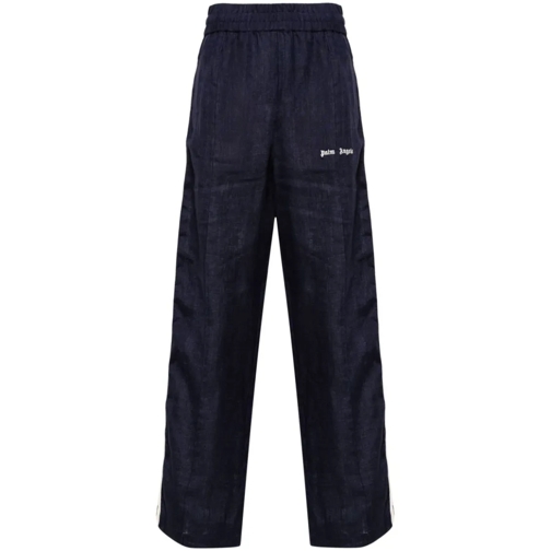 Palm Angels  Logo Pants Blue