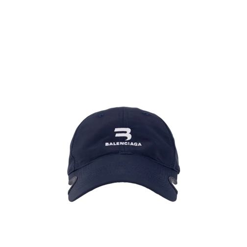 Balenciaga Hut Cutout Visor Baseball Cap Neutrals