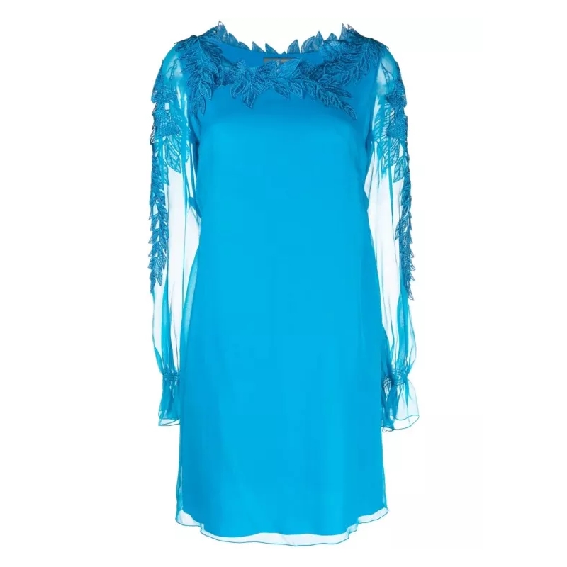 Alberta Ferretti  Electric Blue Dresses Blue