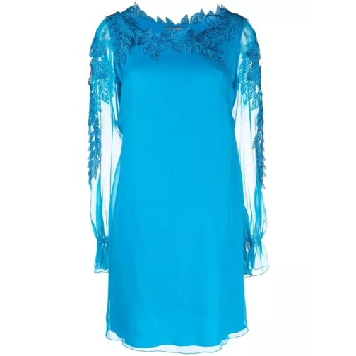 Alberta Ferretti Electric Blue Dresses Blue 