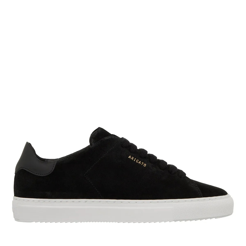 Axel Arigato Low-Top-Sneaker Clean 90 Suede Sneaker Black/White