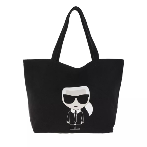 Karl Lagerfeld Ikonik Karl Tote A999 Black Shopping Bag