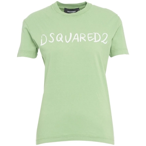 Dsquared2 T-shirts T-shirt with logo grün