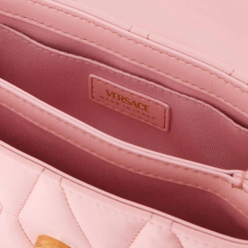 Versace Hobo bags Kleio Mini Shoulder Bag Leather Pink in roze