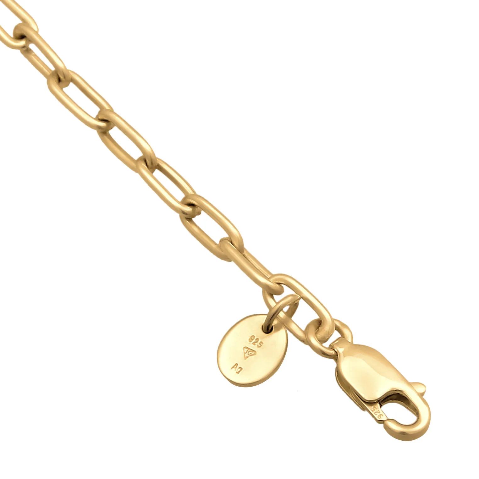 Thumbnail - Elli Halskette - Halskette Muschelkernperlen Rhodonite Rosa 925 Ste - Gr. unisize - in Gold - für Damen