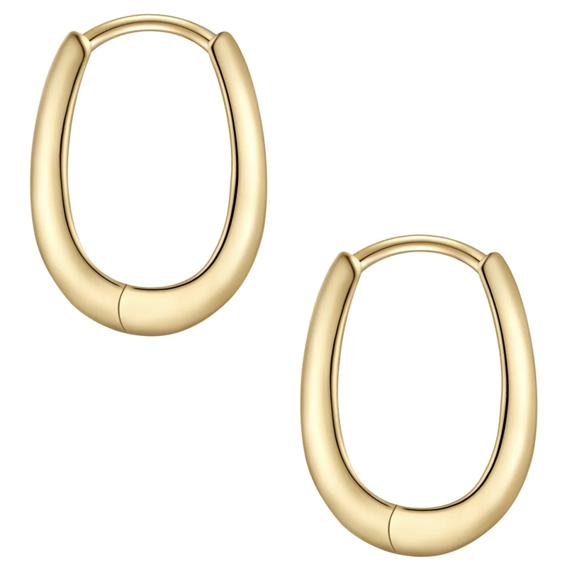 Glanzstücke München Ohrhänger Sterling Silber Creolen gold(Image 3)