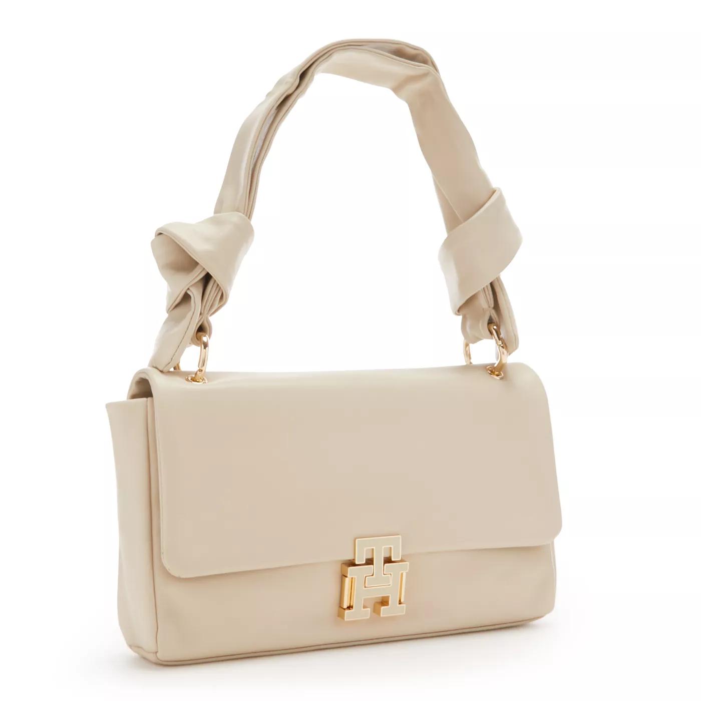 Tommy Hilfiger Crossbody bags Pushlock Handtasche in beige