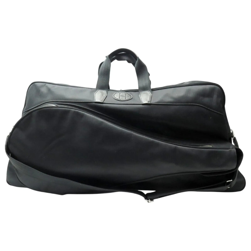 Hermès Geldbörse HERMES HANDSPORTTASCHE FÃœR TENNISRAKET AUS SCHWAR schwarz