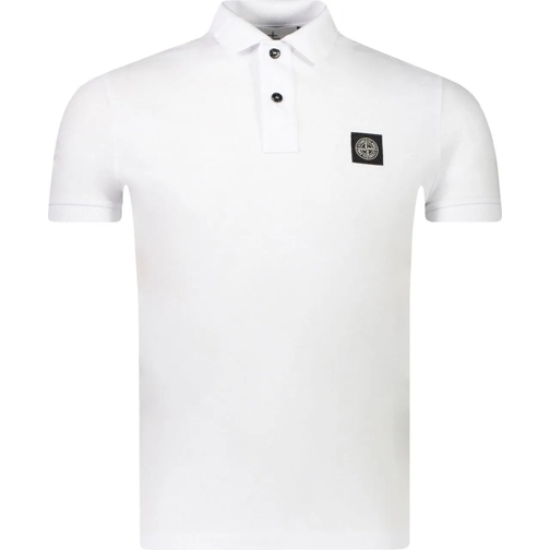 Stone Island Polohemd Polo Wit weiß