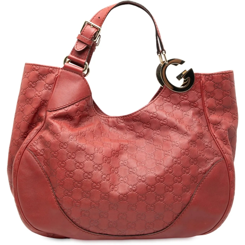 Gucci Shopper Large Guccissima Charlotte Tote rot