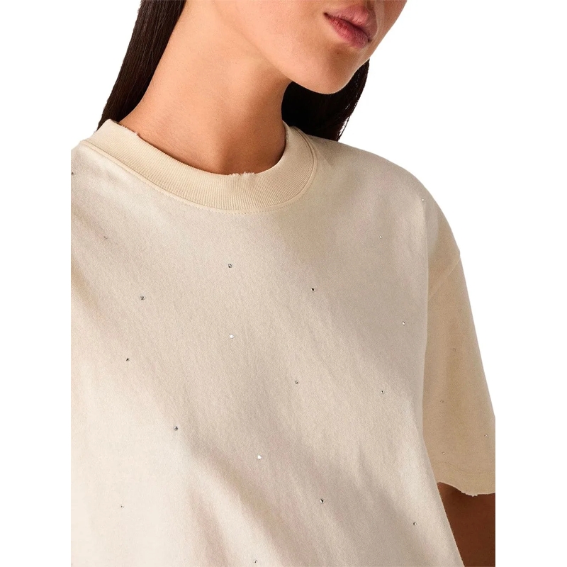 Golden Goose T-Shirt T-Shirts And Polos Beige beige(Image 5)