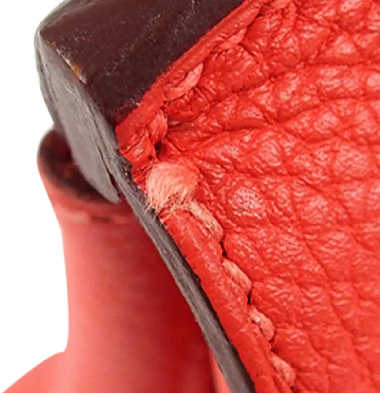 Hermès Crossbody bags 2014 Togo Birkin Retourne 30 in rood