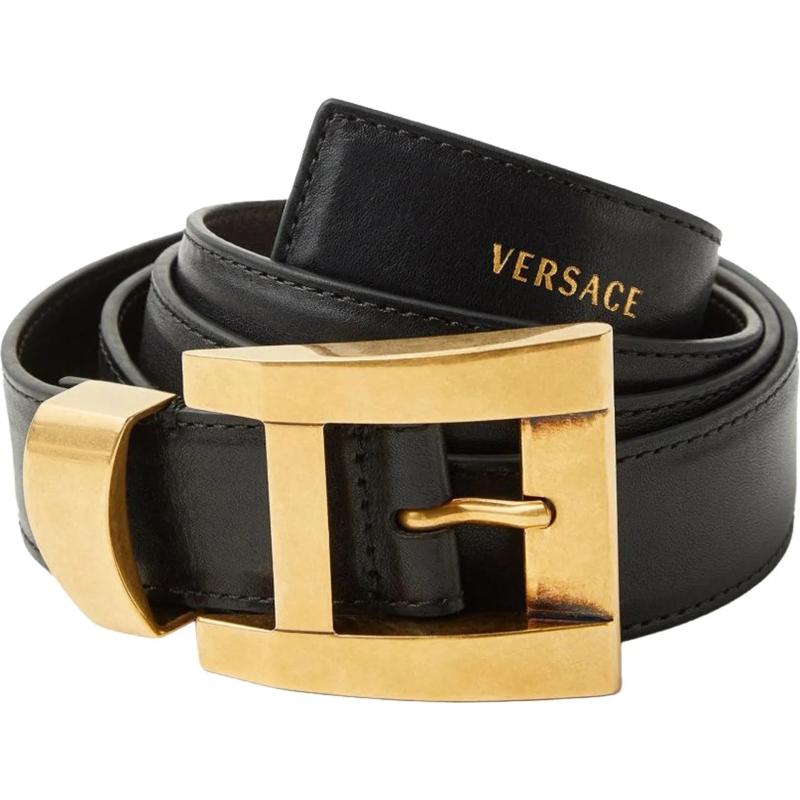 Versace Übergangsjacke Belts Black schwarz
