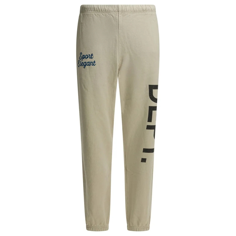 Gallery Dept.  Relaxed-Fit Casual Trousers With Embroidered Text Neutrals