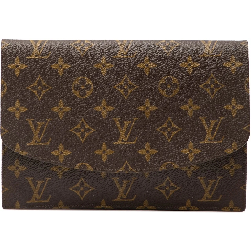 Louis Vuitton Clutch Monogram Pochette Rabat 23 braun