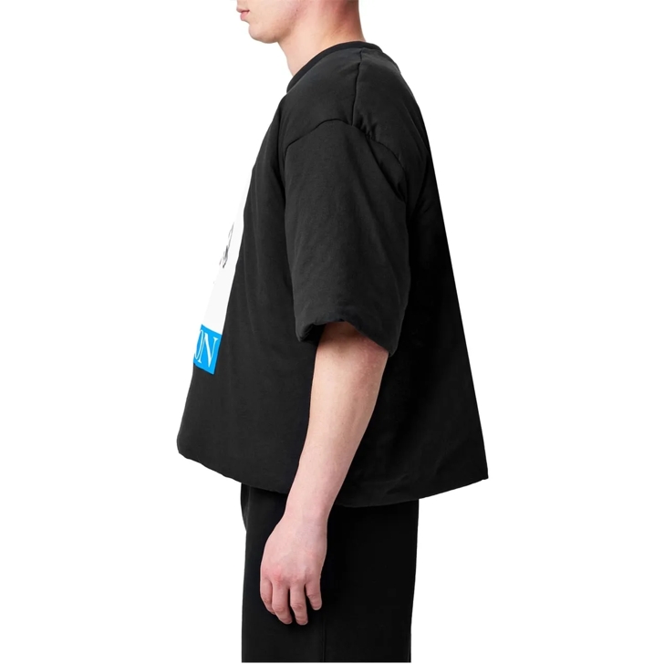 Heron PrestonヘロンプレストンBird Painted Padded Tee Tシャツ Heron Preston Heron Bird Painted Logo Padded T-shirt schwarz