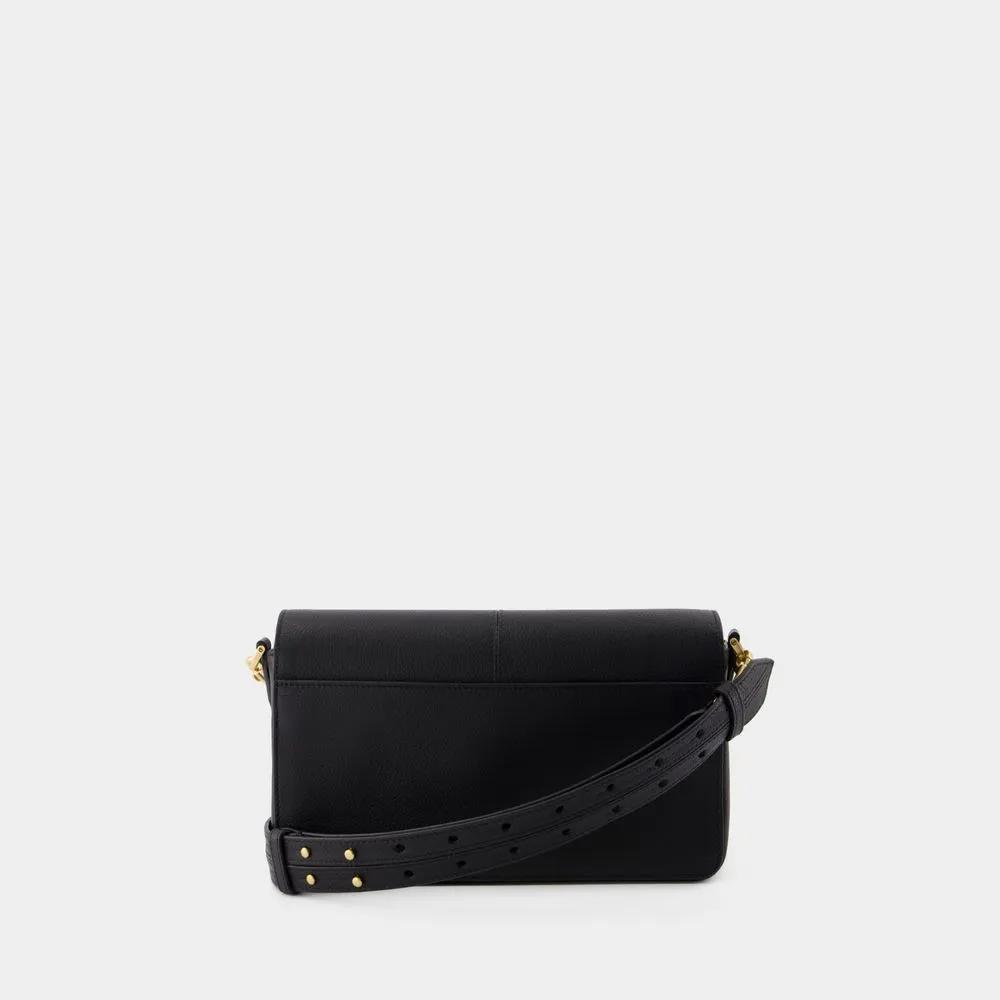 Zadig & Voltaire Shoppers Borderline Daily Crossbody Leather Black in zwart