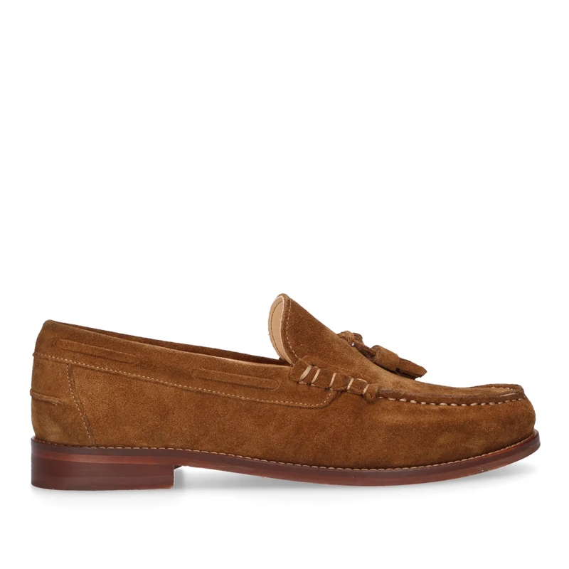 Henry Stevens Monkstraps Loafer Riley M TL cognac